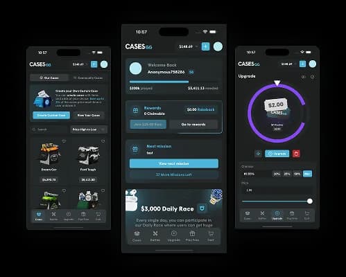 CasesGG App Interface